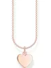 Thomas Sabo Herzkette für Damen aus rosévergoldetem 925er Produktbild-Vorschau 2