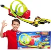Trägheitsauto-Rennstrecke für Kinder 300 cm + Auto Produktbild-Vorschau 5