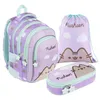 Rucksack Set Pusheen Violet 3-teiliges Schulset Violet St. Produktbild-Vorschau 1