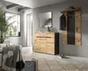 Canu Schuhschrank 3 Türen, 3 Schubladen Eiche Nachbildung, Produktbild-Vorschau 6