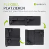 Juskys Sofa Coredo - Dunkelgrau, moderne Couch aus Cord mit Produktbild-Vorschau 3