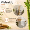 ECENCE Handtuchhalter Holz Bambus ohne Bohren Produktbild-Vorschau 3