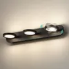EMKE Lampes à miroir LED Lampe de placard noir métal avec 3 Voir les images du produit 2