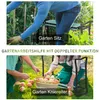 Outsunny Kniebank für Gartenarbeit Klappbarer Gartenhocker Produktbild-Vorschau 4