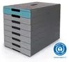 DURABLE Schubladenbox IDEALBOX Pro 7, 'Blauer Engel', blau Produktbild-Vorschau 1