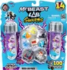 Packaging for a Mr. Beast Lab Swarms Mega Lab Pack toy. Voir les images du produit