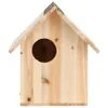 vidaXL Eichhörnchenhaus Tanne Massivholz 26x25x29 cm Produktbild-Vorschau 2