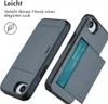 imoshion Backcover mit Kartenfach iPhone 16e - Dunkelblau Produktbild-Vorschau 3