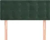 vidaXL Čelo postele Dark Green 90x5x78/88 cm Velvet Náhľad obrázku produktu 3