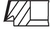 MAHLE 681 RS 00110 0N1 Kolbenringsatz Kolbenringe für Produktbild-Vorschau 2