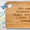 Mr. & Mrs. Panda Frühstücksbrett Spruch Havaneser Produktbild-Vorschau 3