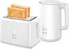 Zestaw śniadaniowy HOMCOM Kettle Toaster ze stali Podgląd zdjęcia produktu 1