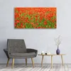 Acrylglasbilder 120x60 Wandbild Druck Mohnblumen Natur Produktbild-Vorschau 3