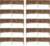 10 x Beeteinfassung aus Weide 16 Größen ( Länge: 120 cm Produktbild-Vorschau 1