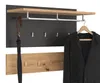 Garderobenset BILBAO 3-teilig, Artisan Eiche / Kosmos Grau, Produktbild-Vorschau 5