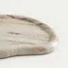 HOMLA Dekoratives Tablett MARMURI, unregelmäßig, beige, Produktbild-Vorschau 3