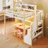 Flieks Etagenbett 90x200cm mit Led, Kinderbett mit Produktbild-Vorschau 4