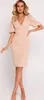 Made of Emotion Damenkleid in A-Linie Kilbom M779 beige M Produktbild-Vorschau 4