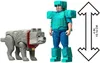 Minecraft The Movie Steve &  Wolf set 2 figures Produktbild-Vorschau 5