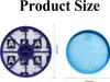 Two vacuum cleaner filters are shown with dimensions indicated. Produktbild-Vorschau
