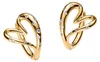 Pandora Organically Shaped Stone-Set Heart Hoop 264664C01 Produktbild-Vorschau 3