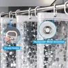 Anti-Schimmel Duschvorhang - 100% EVA Duschvorhang mit 12 Produktbild-Vorschau 4