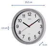 MAUL Wanduhr MAULrun Ø 25.2 x 5 cm Kunststoff 1 x AA (1.5 Produktbild-Vorschau 2