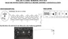 Diagrams and images showing how to assemble and install a solar border light set. Produktbild-Vorschau