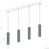 Pendelleuchte Aluminium Aritz 4 Strahler Schwarz Produktbild-Vorschau 8