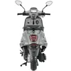 Motorroller Napoli 50 ccm 45 km/h EURO 5 silber-schwarz Produktbild-Vorschau 3
