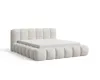 A bed with a mattress on a white background. Voir les images du produit