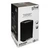 A product box for a black dustbin. Voir les images du produit