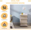 Mobiletto contenitore per bambini HOMCOM con cassetti, Anteprima dell’immagine prodotto 6