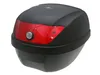 Topcase Koffer ROME schwarz 28L UNIVERSAL Roller Mofa Moped Produktbild-Vorschau 1
