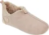 A single beige slipper with a fluffy lining is shown against a white background. Náhled obrázku produktu