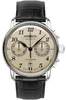Montre pour homme, chronographe avec cadran beige et Voir les images du produit 2