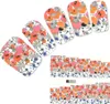 Tattoo Nail Blumen Blätter Aufkleber Nagel Sticker Produktbild-Vorschau 1