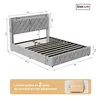 Łóżko platformowe INONEFT, 140x200 cm, z podświetleniem LED Podgląd zdjęcia produktu 14