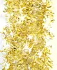 Lametta 5m Girlande Weihnachtsgirlande Christbaumschmuck Produktbild-Vorschau 1