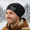 Huuraa Beanie Düren verliebt Black One Size Baumwolle und Produktbild-Vorschau 2