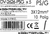 3P fasenklem, vertakkingsstuk, 10-polig, 12mm², PS/G rail, Productafbeelding-voorbeeld 10