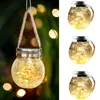 LUMILED 3er Set Solar Hängelaterne 12 cm IP44 3000K 20 LEDs Produktbild-Vorschau 1