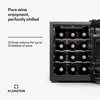 Klarstein volně stojící 1zónová vinotéka, malá vinotéka, Náhled obrázku produktu 1