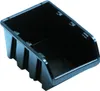 A black plastic storage bin or tray. Anteprima dell’immagine prodotto