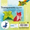 folia Transparentpapier-Faltbl„tter, 100 x 100 mm Podgląd zdjęcia produktu 2