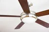Stropný ventilátor Ursa brúsený nikel Strieborný / orechové Náhľad obrázku produktu 5