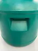 A close-up view of a green plastic barrel with a handle. Produktbild-Vorschau