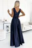 Numoco Abito da festa donna Cindy granata XL Anteprima dell’immagine prodotto 3