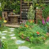 Relaxdays Vogeltränke Gusseisen, Deko Gartenstecker, H x B Produktbild-Vorschau 5