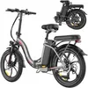 E-Bike 20 Zoll Faltbares Elektrofahrrad Klappfahrrad 20*3.0 Produktbild-Vorschau 1
